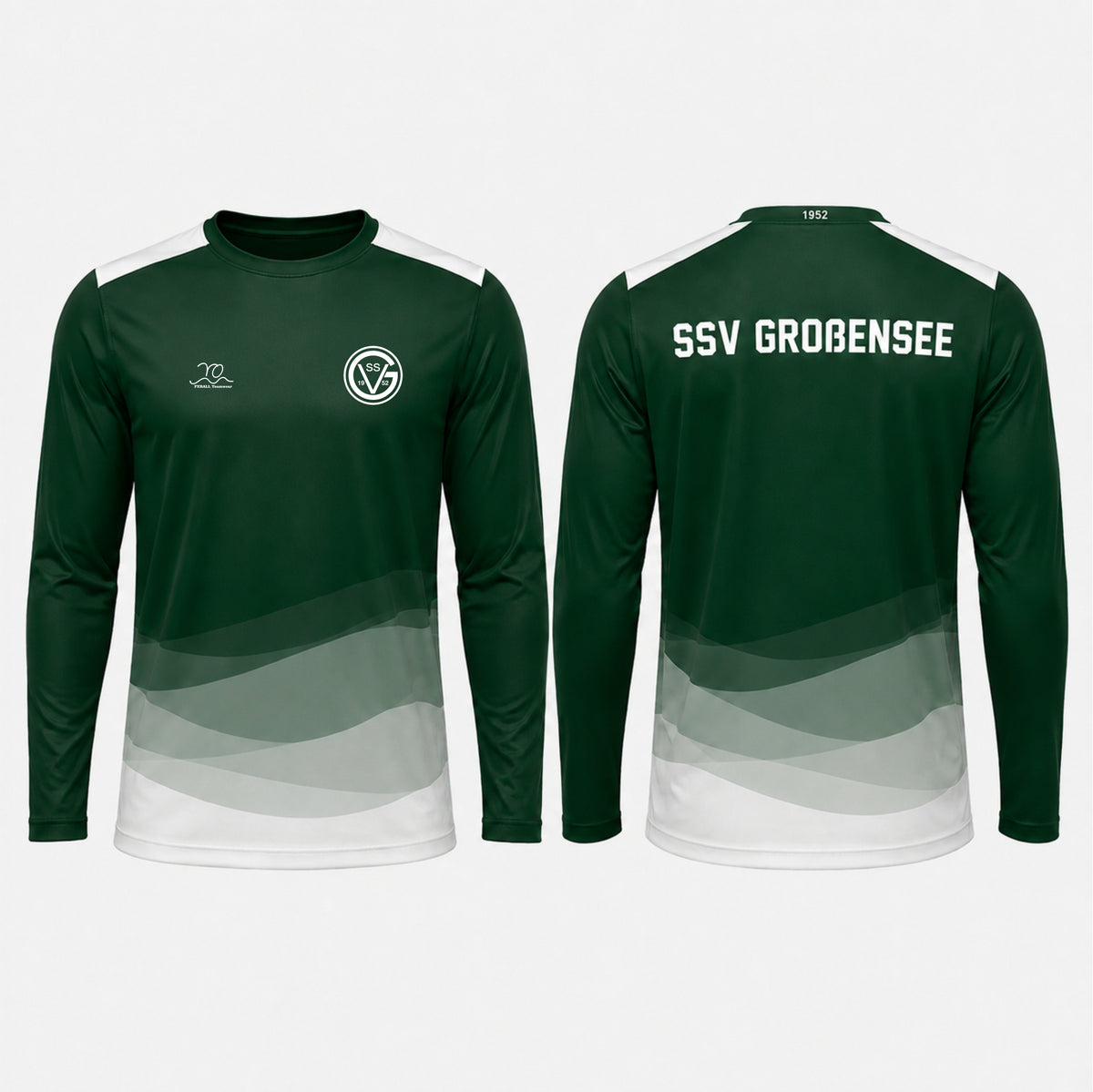 SSV Großensee Aufwärmshirt – Grün/Weiß