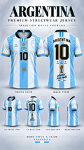 ARGENTINA – Unisex Premium Jersey | Wave Your Flag Collection