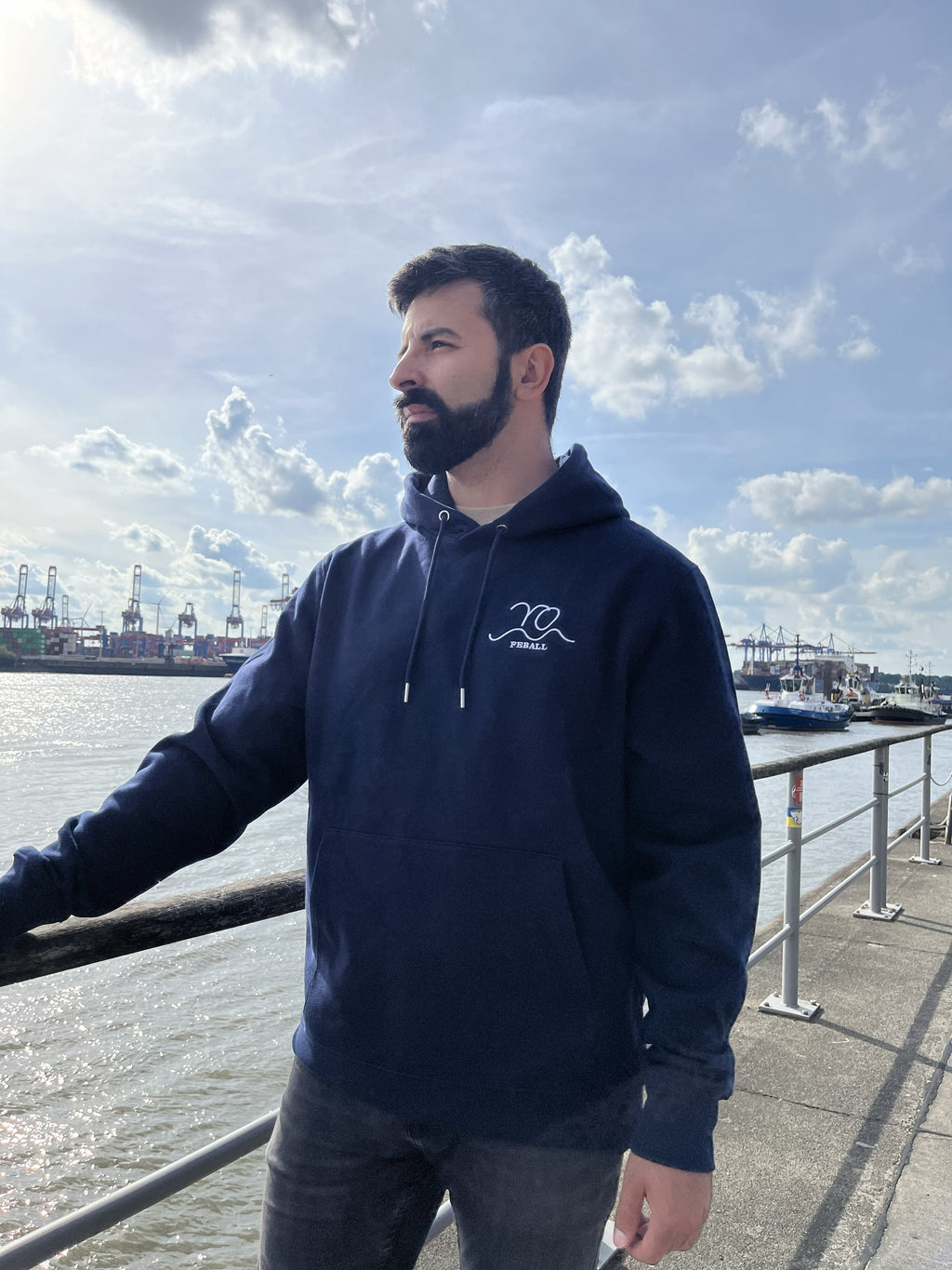 FEBALL Premium Heavyweight Hoodie – 350 g/m²