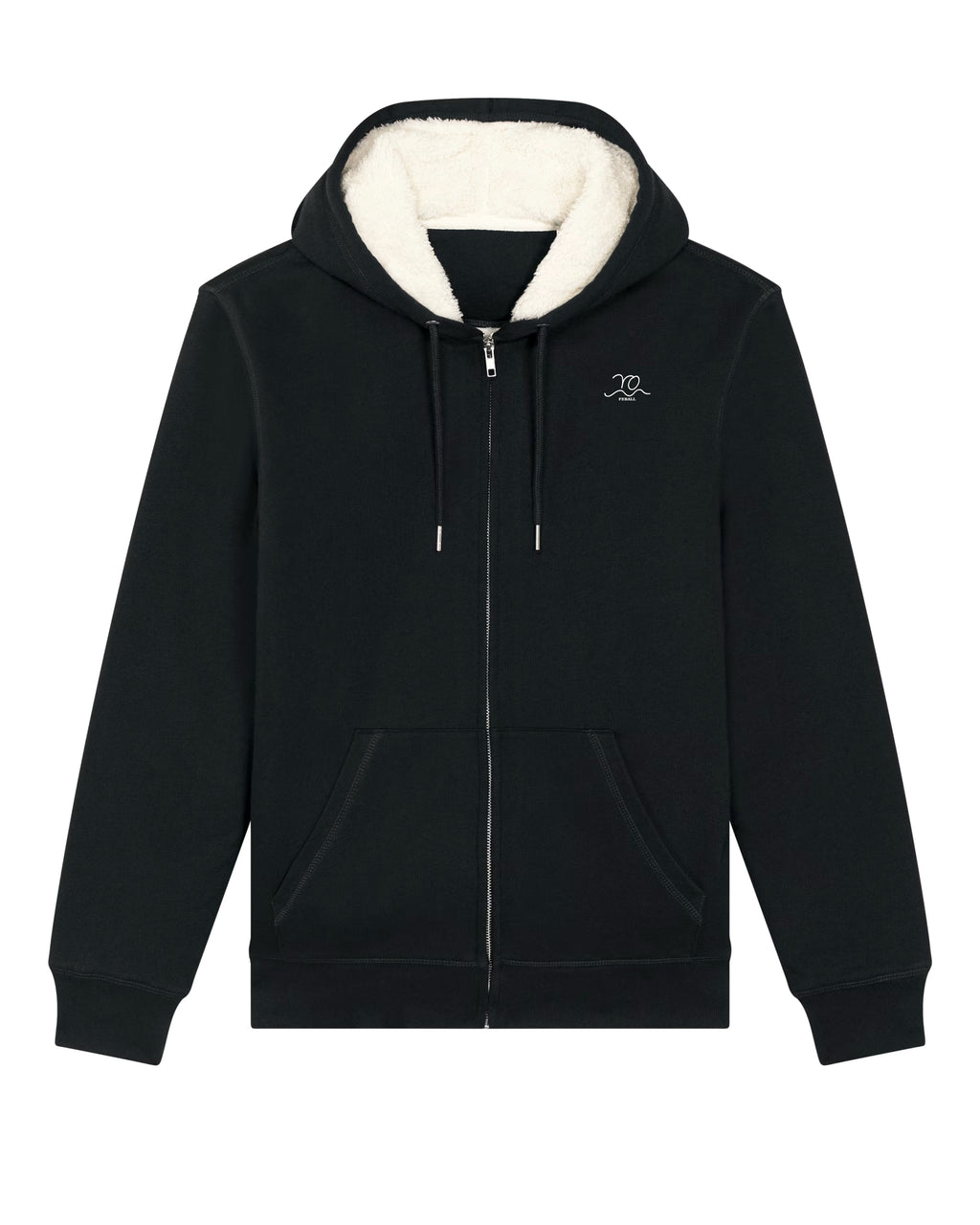 Premium Sherpa Zip Hoodie – Gefütterte Sweatjacke | Unisex