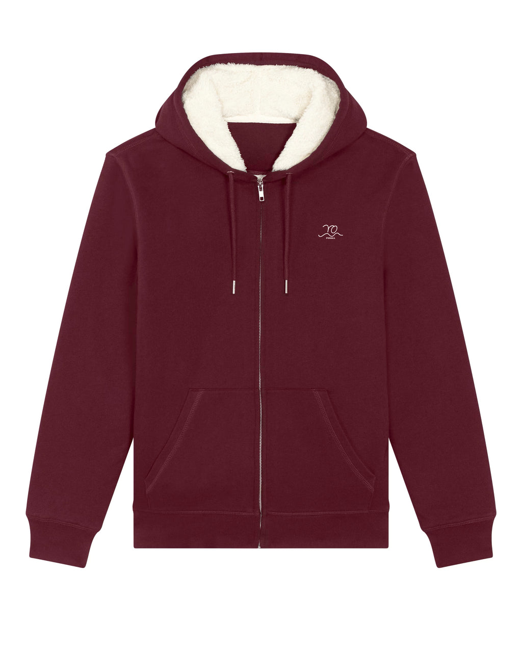 Premium Sherpa Zip Hoodie – Gefütterte Sweatjacke | Unisex