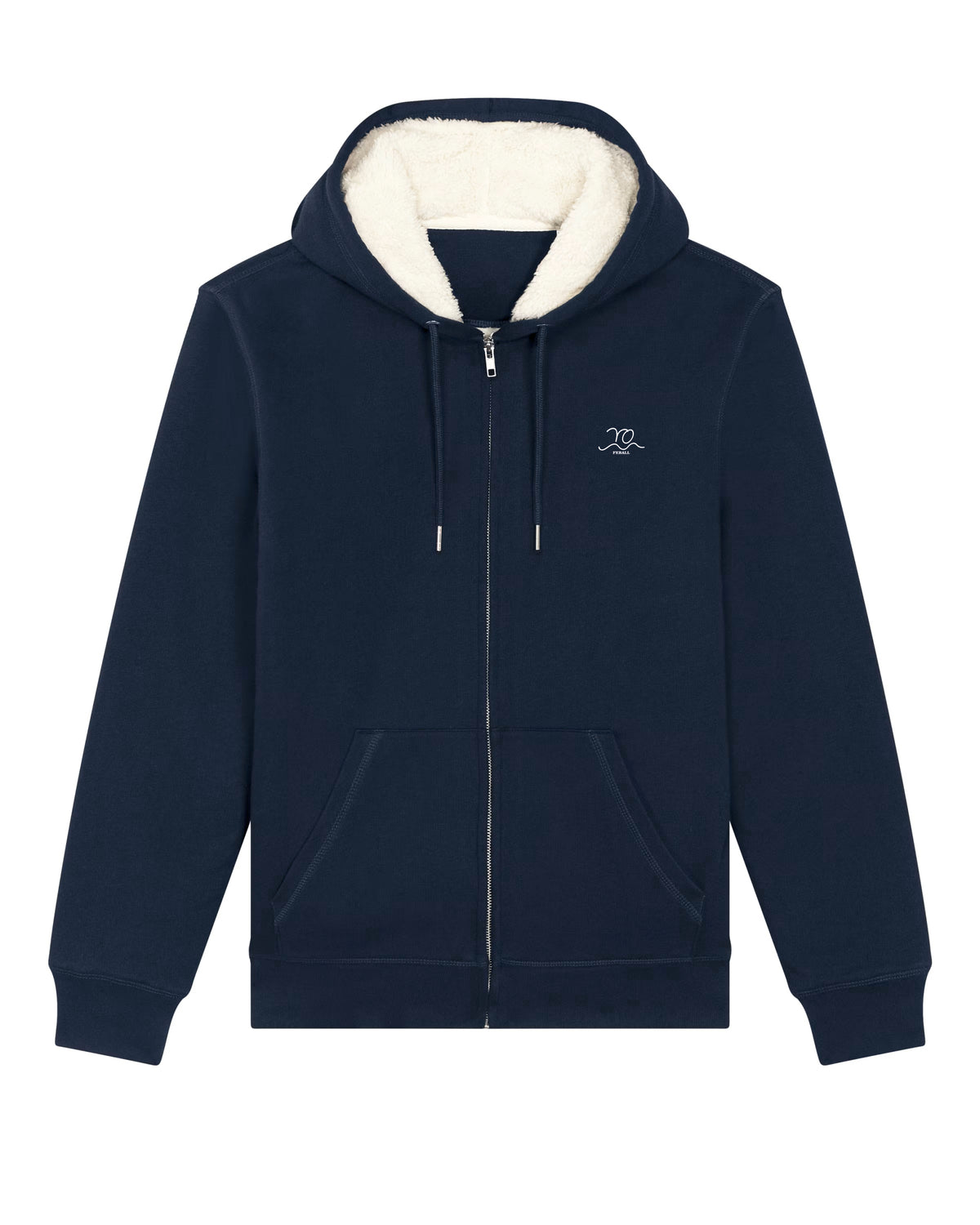 Premium Sherpa Zip Hoodie – Gefütterte Sweatjacke | Unisex