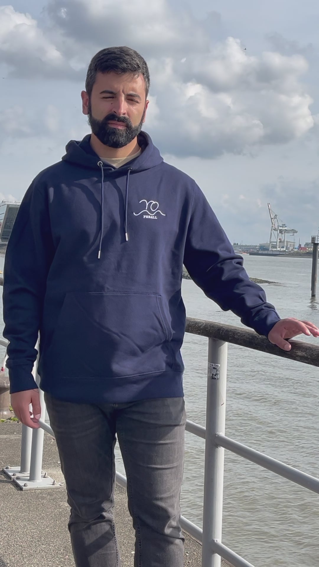 FEBALL Premium Heavyweight Hoodie – 350 g/m²