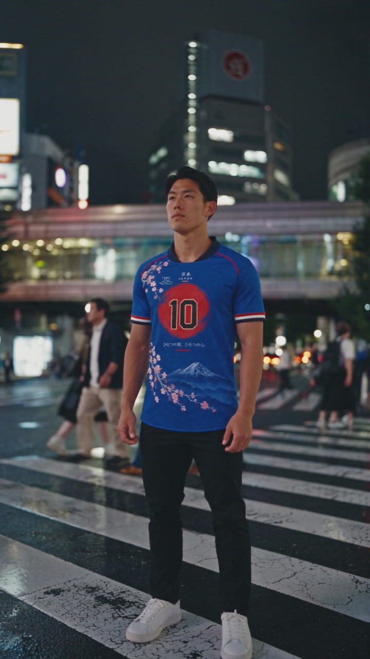 JAPAN – Unisex Premium Jersey | Wave Your Flag Collection