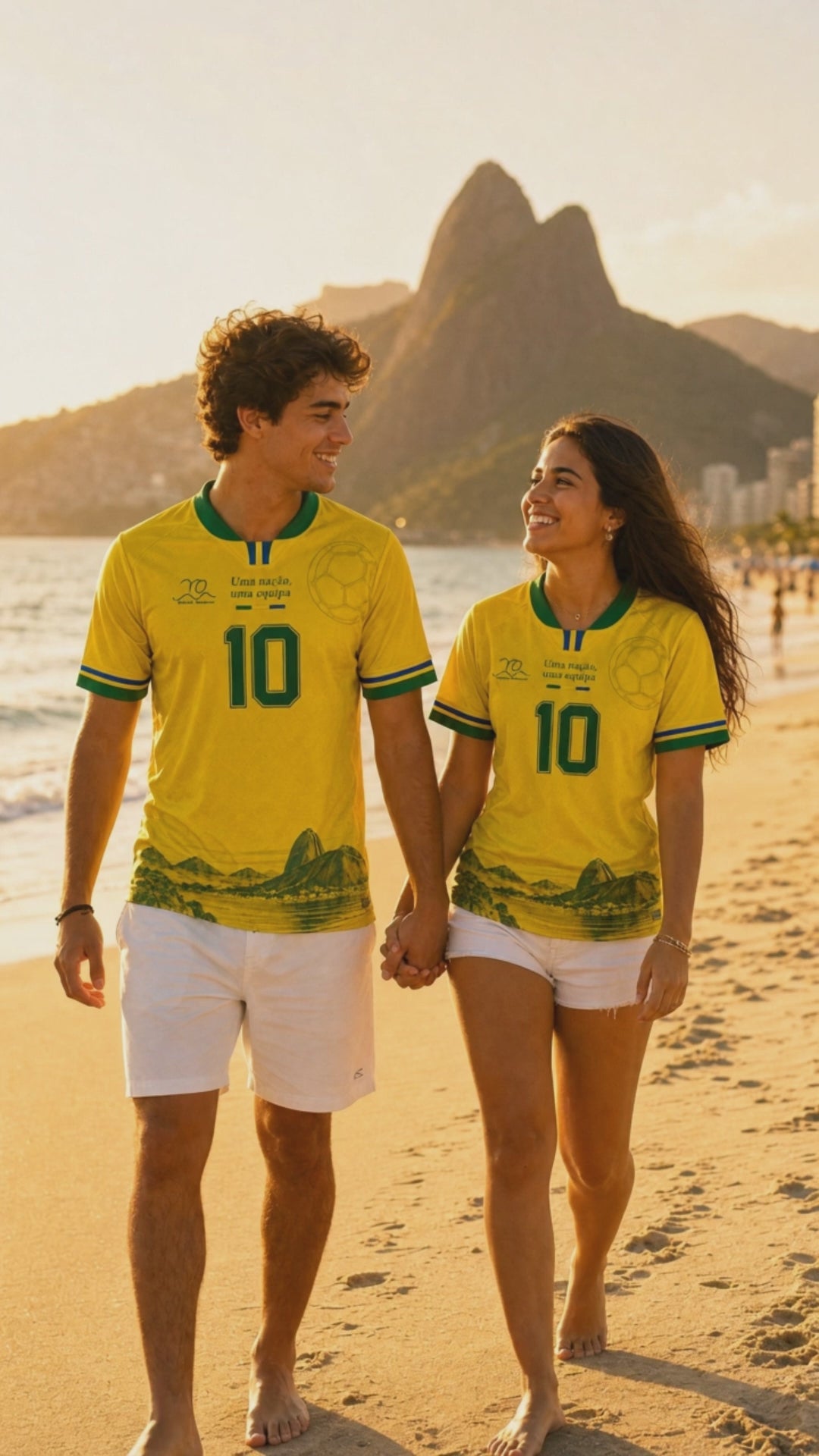 BRASIL – Unisex Premium Jersey | Wave Your Flag Collection